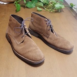 Johnston & murphy sheepskin chukka men's 10.5